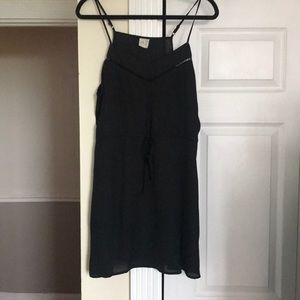 Paper Crane Black Sun Dress